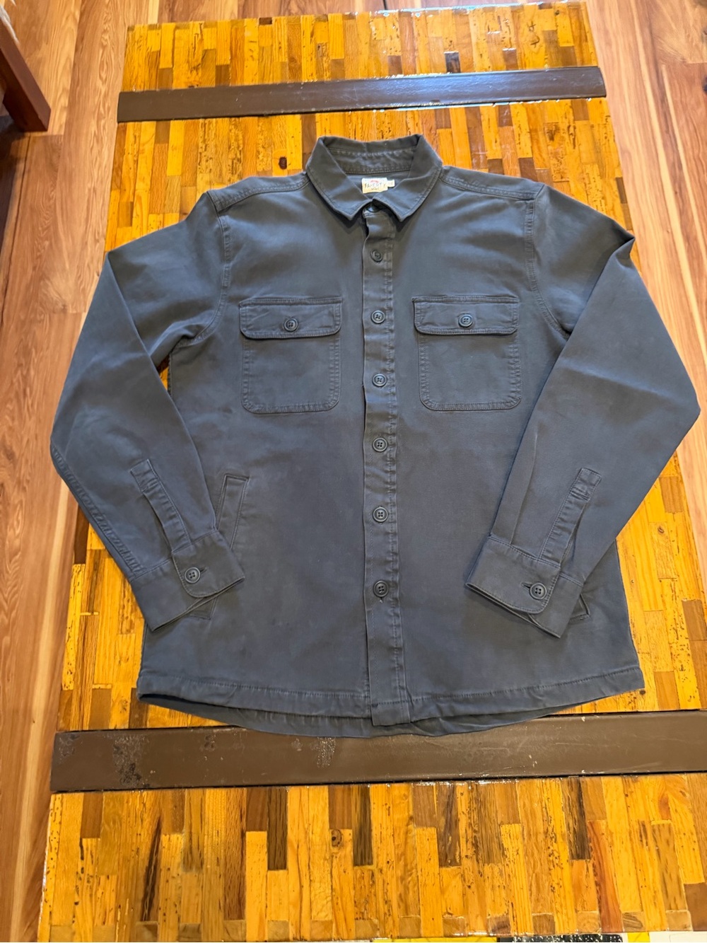 Faherty Unlined CPO Jackrt